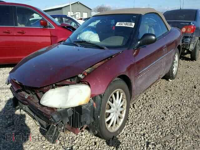 2001 CHRYSLER SEBRING - VIN: 1C3EL55U11N637560 - Фото 2