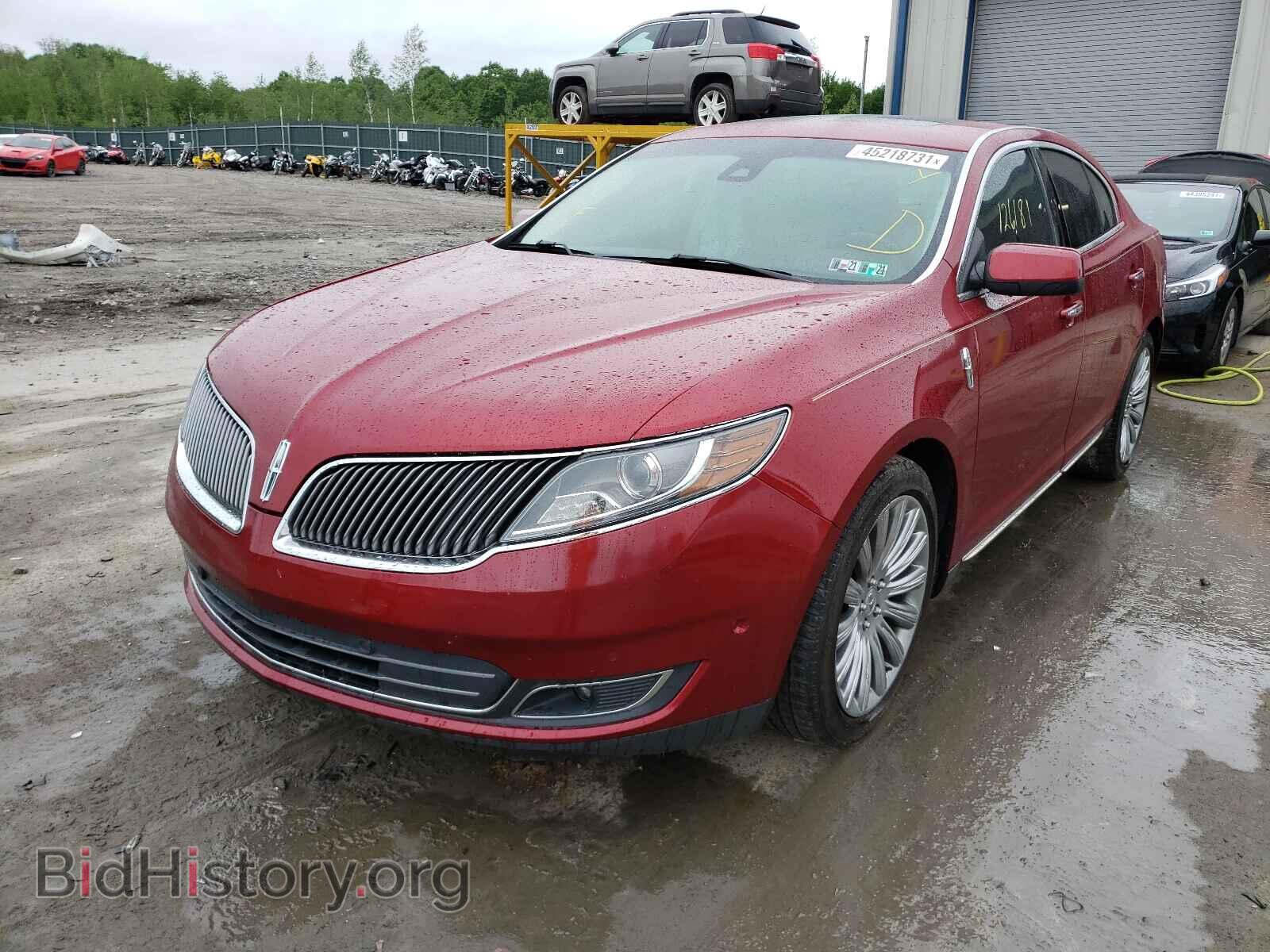2013 LINCOLN MKS - VIN: 1LNHL9DK7DG606849 - Фото 2