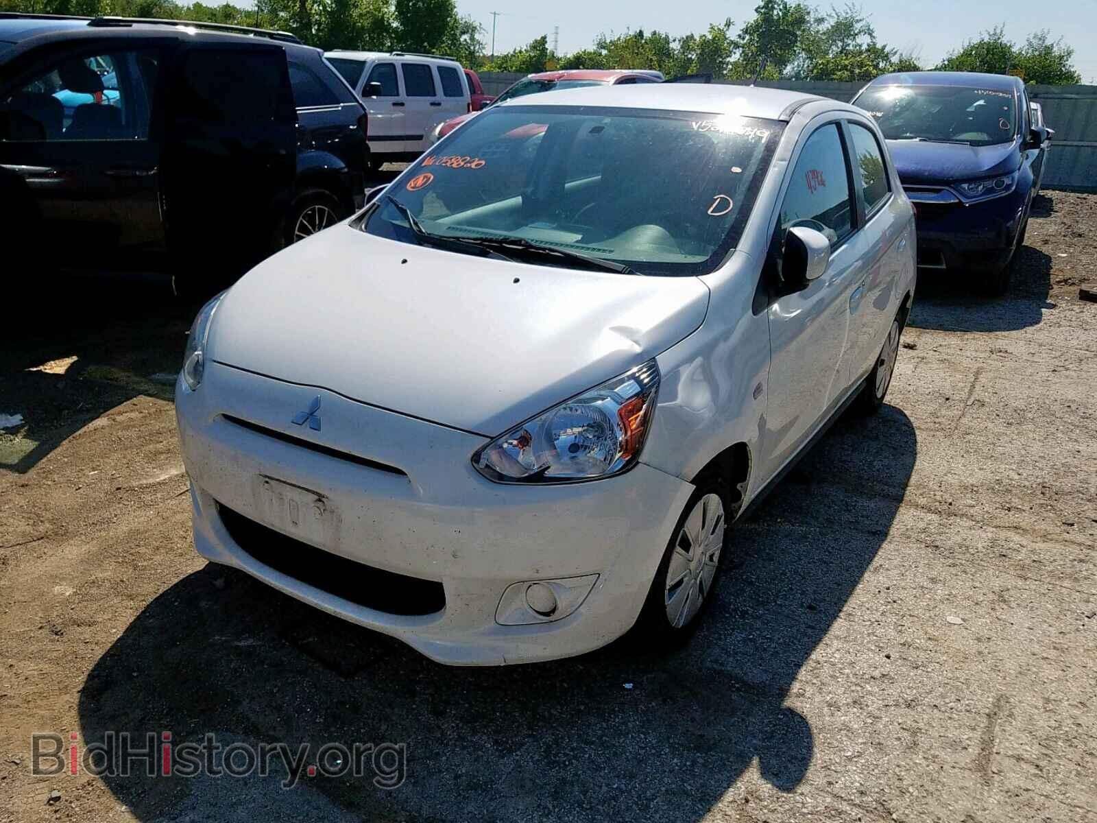 2015 MITSUBISHI MIRAGE - VIN: ML32A3HJ5FH058820 - Фото 2