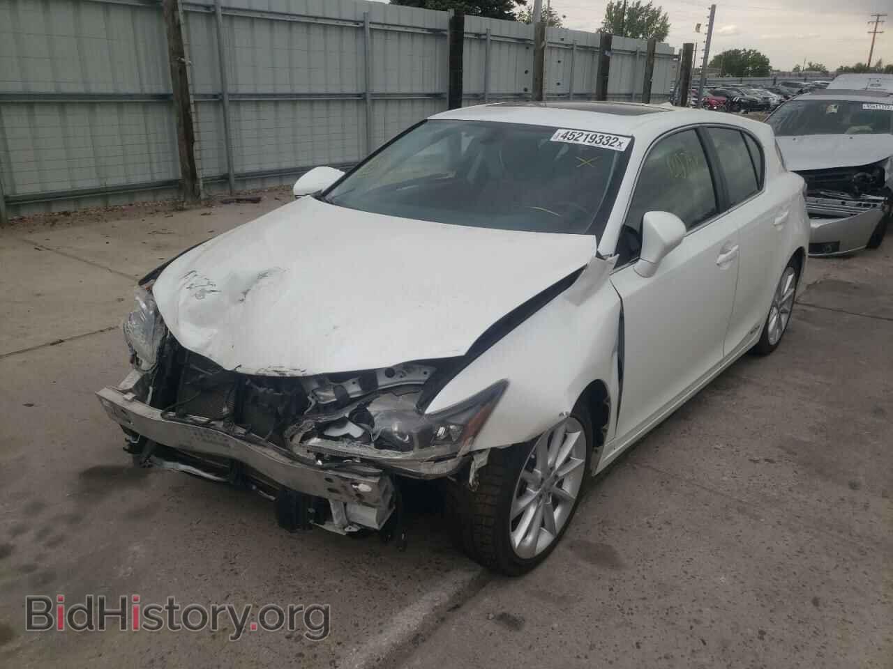 2011 LEXUS CT 200 - VIN: JTHKD5BH3B2046652 - Фото 2