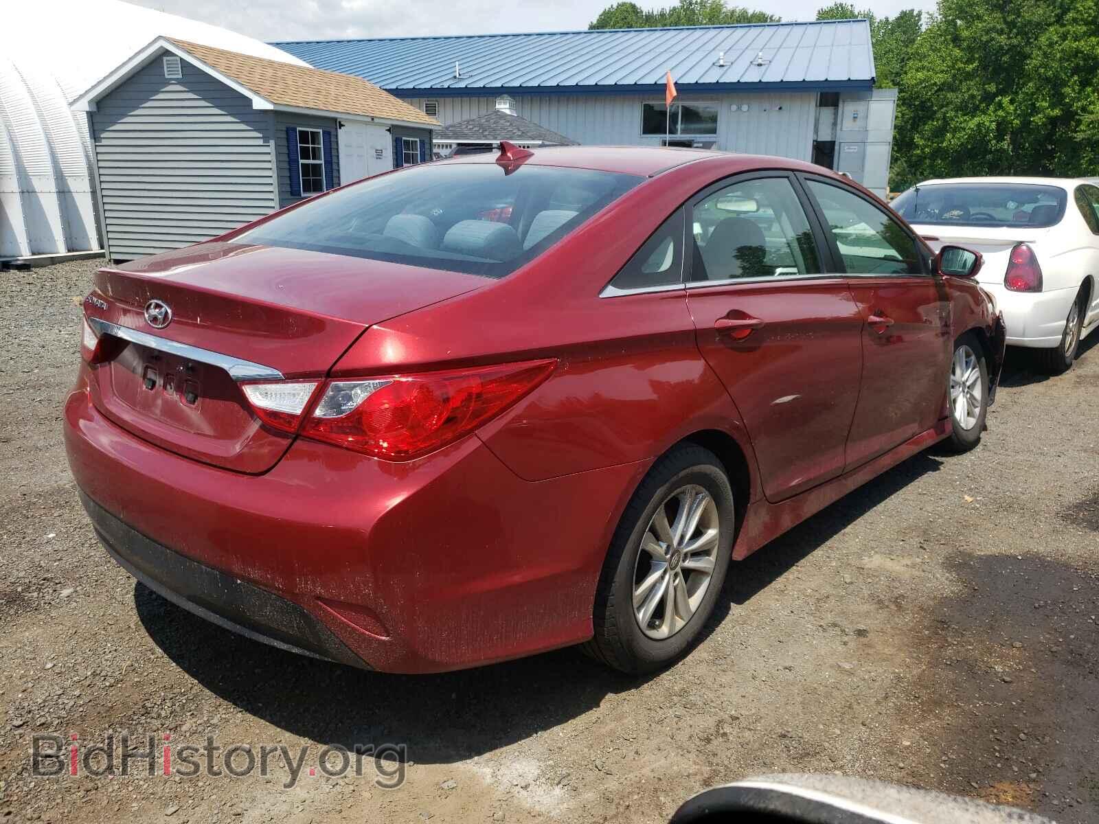2014 HYUNDAI SONATA - VIN: 5NPEB4AC9EH863812 - Фото 4