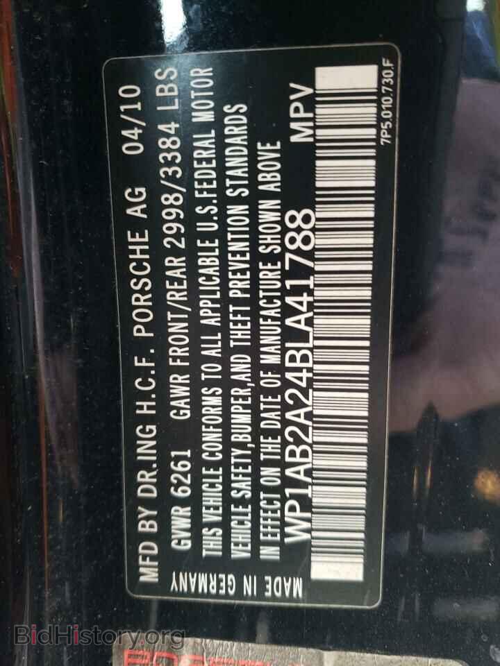 2011 PORSCHE CAYENNE - VIN: WP1AB2A24BLA41788 - Фото 13
