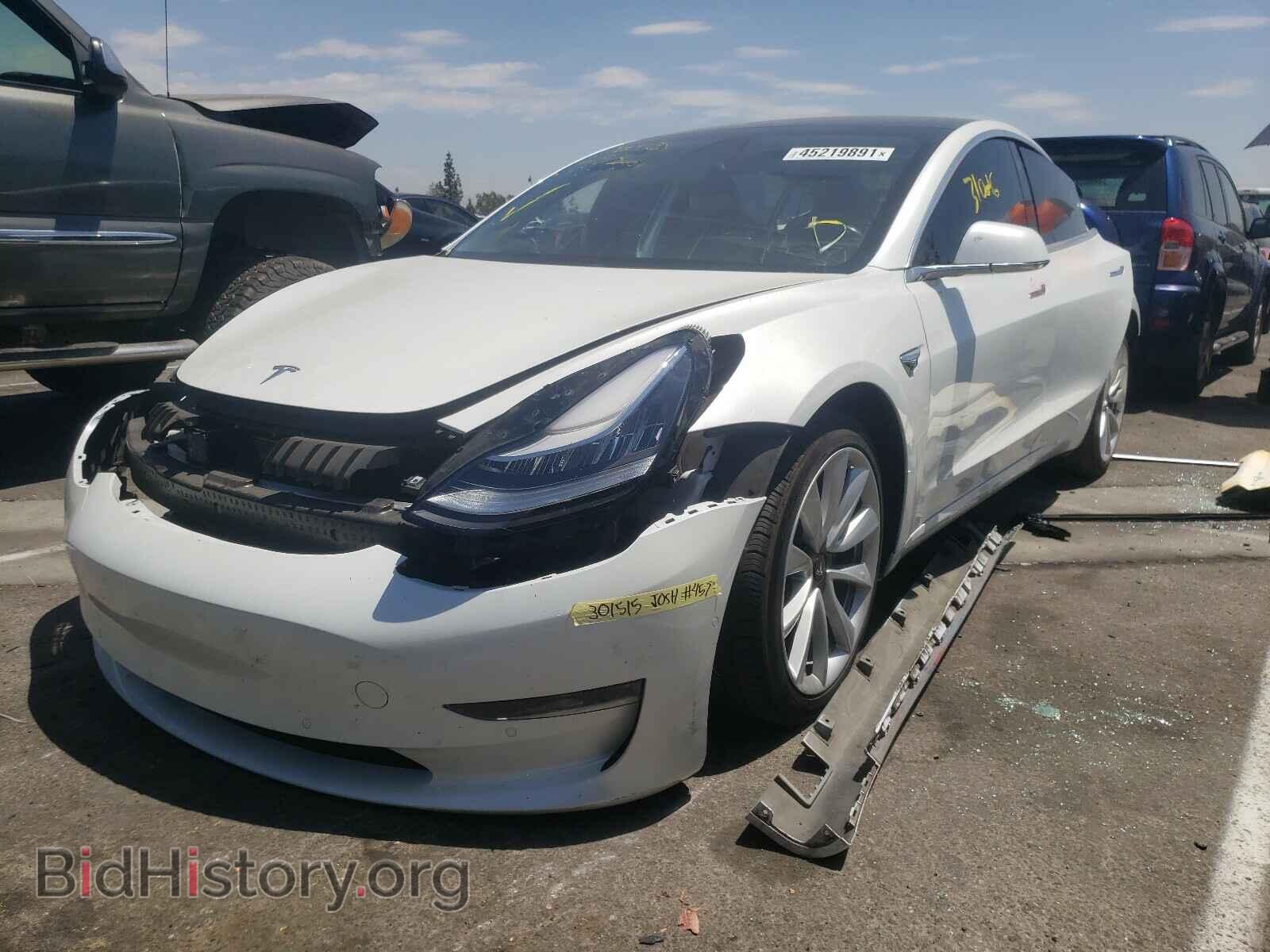 2019 TESLA MODEL 3 - VIN: 5YJ3E1EAXKF301515 - Фото 2