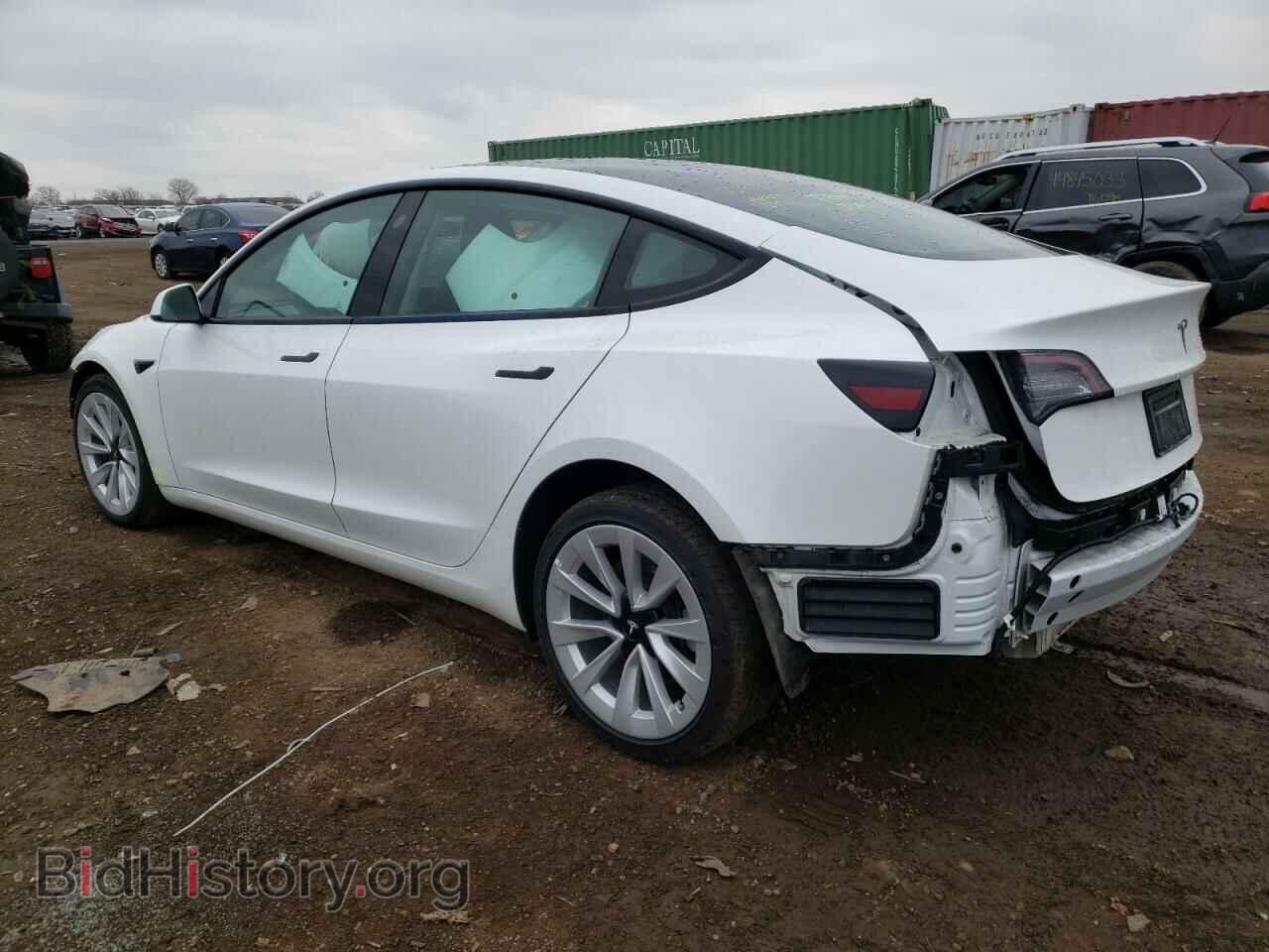 2022 TESLA MODEL 3 - VIN: 5YJ3E1EB2NF290927 - Фото 2