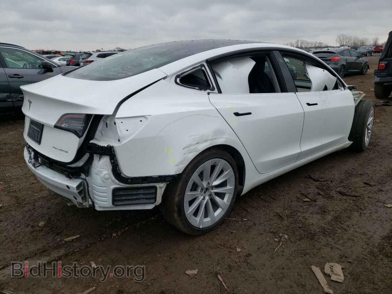 2022 TESLA MODEL 3 - VIN: 5YJ3E1EB2NF290927 - Фото 3