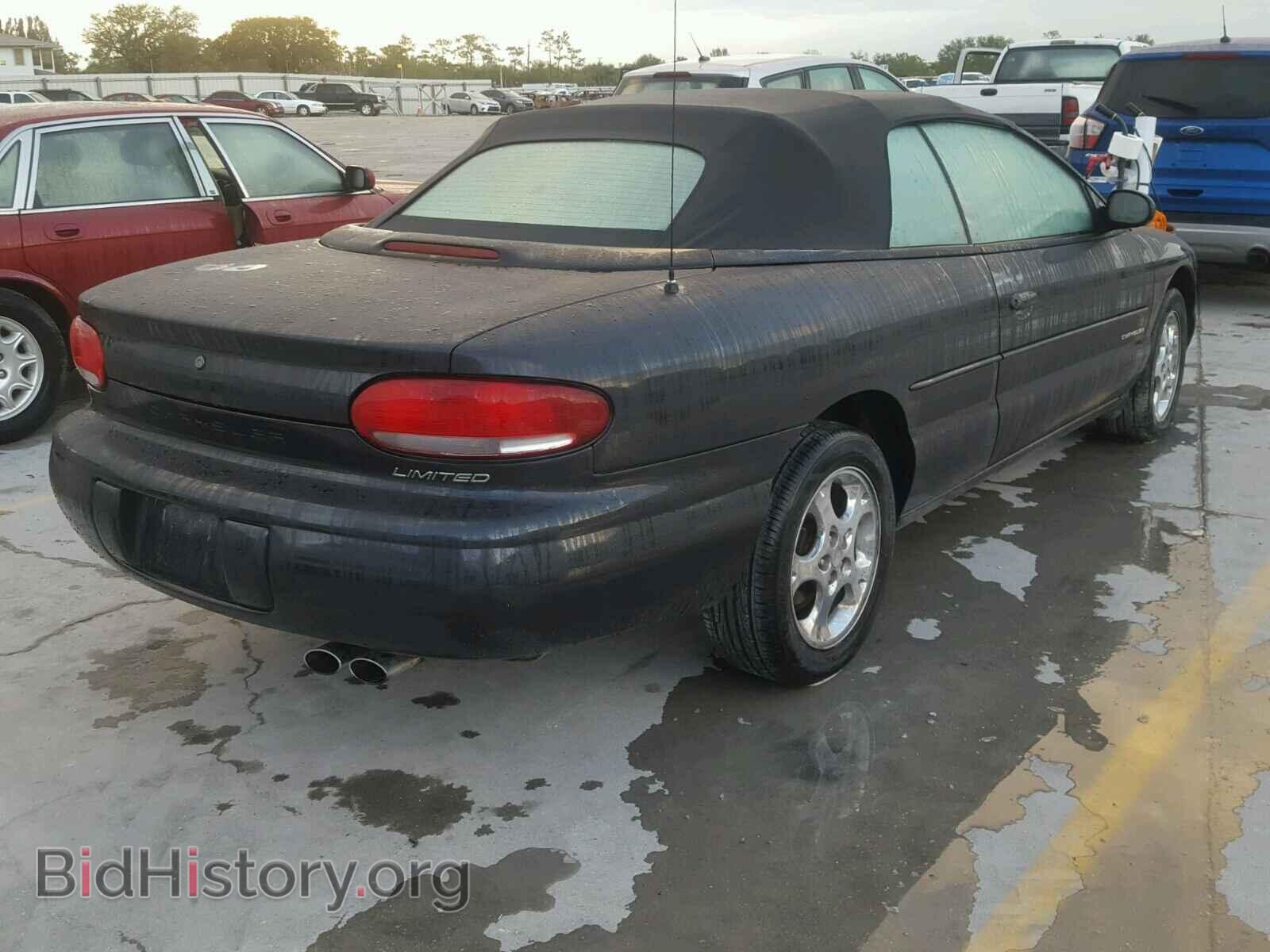 1998 CHRYSLER SEBRING - VIN: 3C3EL55H8WT306596 - Фото 4