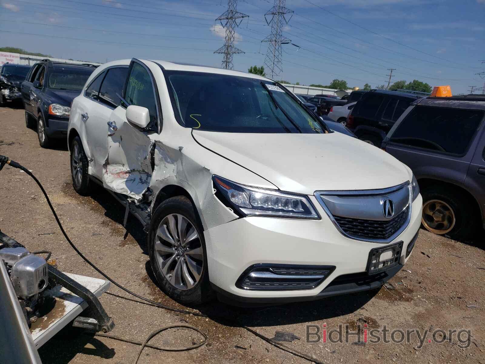 Фотография 5FRYD4H4XFB011120 - ACURA MDX 2015