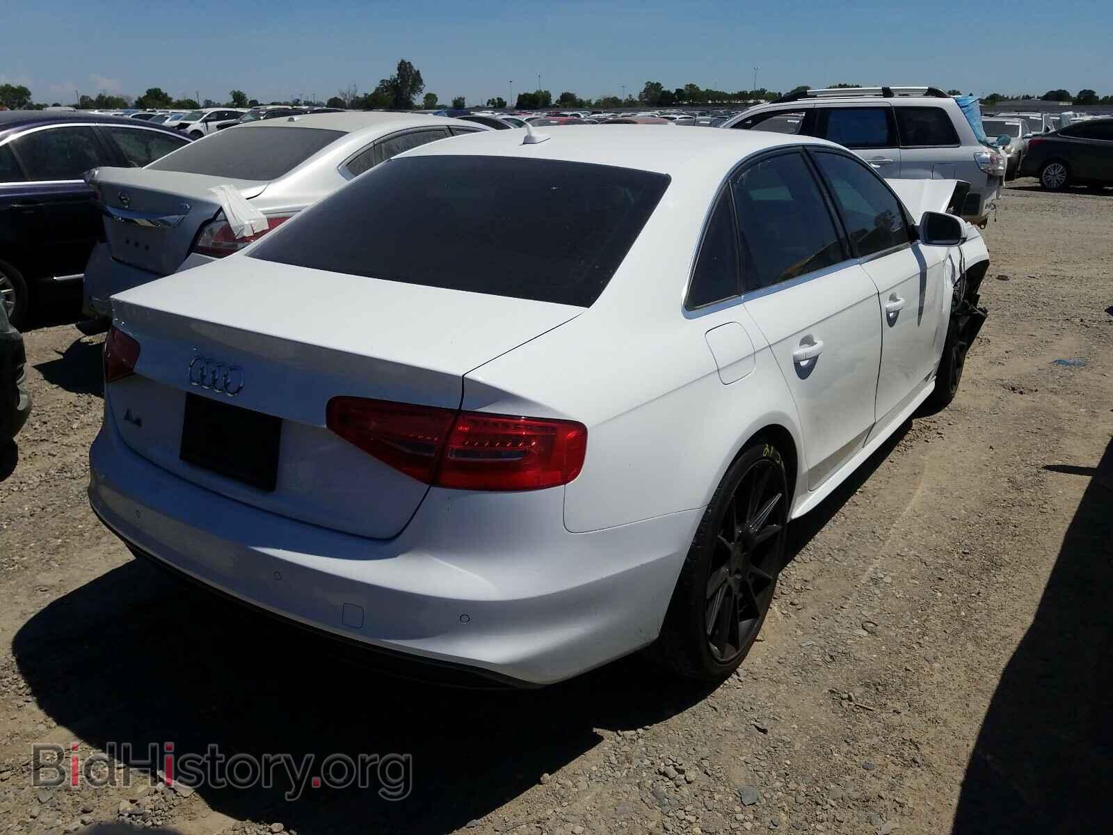2014 AUDI A4 - VIN: WAUEFAFL8EA015162 - Фото 4