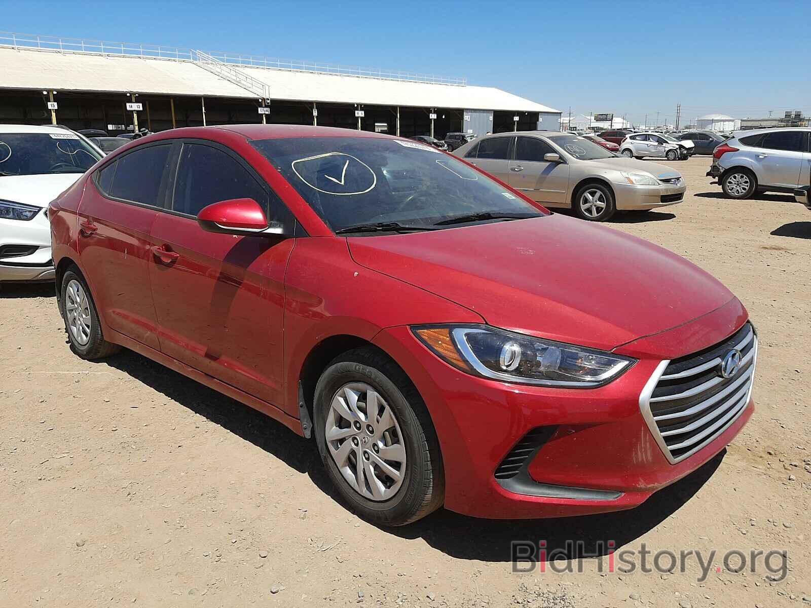 Photo 5NPD74LF3HH085550 - HYUNDAI ELANTRA 2017