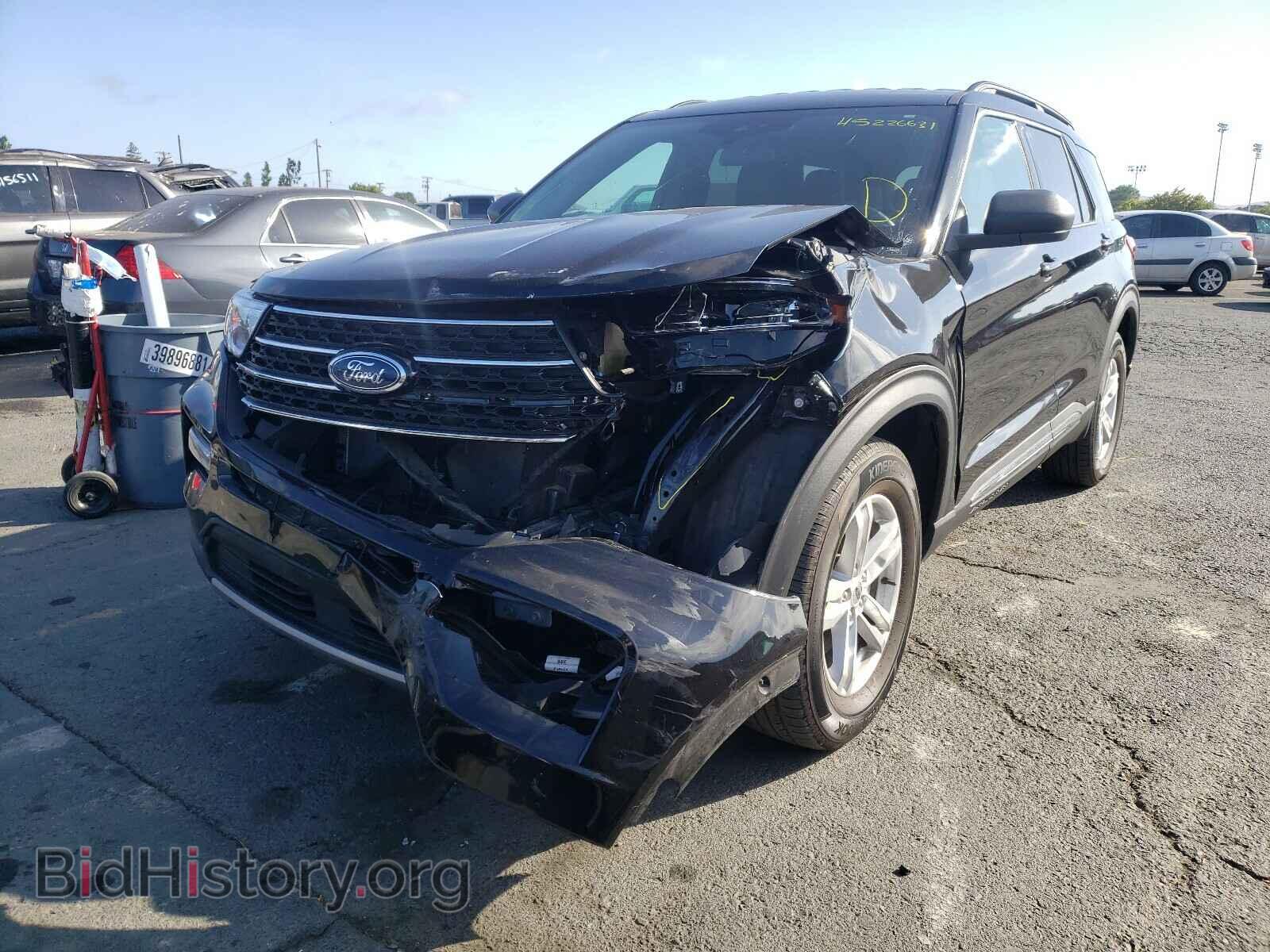 2020 FORD EXPLORER - VIN: 1FMSK8DH6LGA63418 - Фото 2