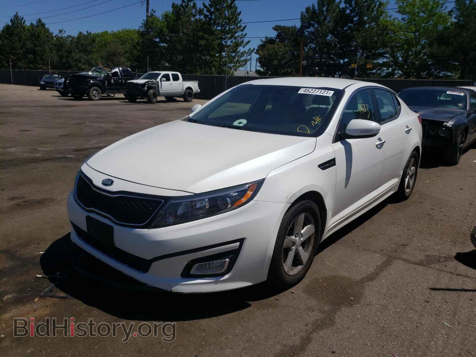 2015 KIA OPTIMA - VIN: KNAGM4A76F5640048 - Фото 2