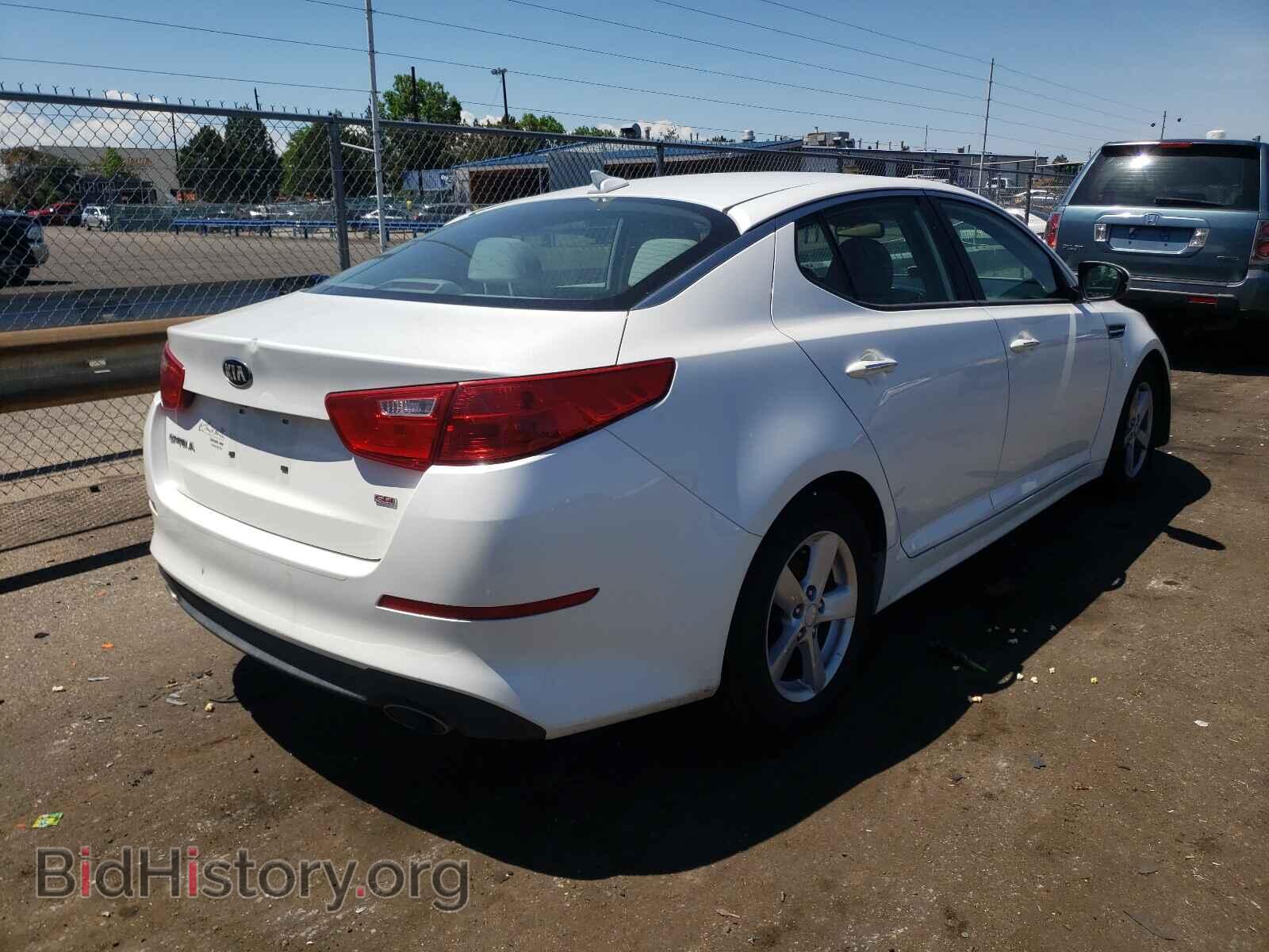 2015 KIA OPTIMA - VIN: KNAGM4A76F5640048 - Фото 4