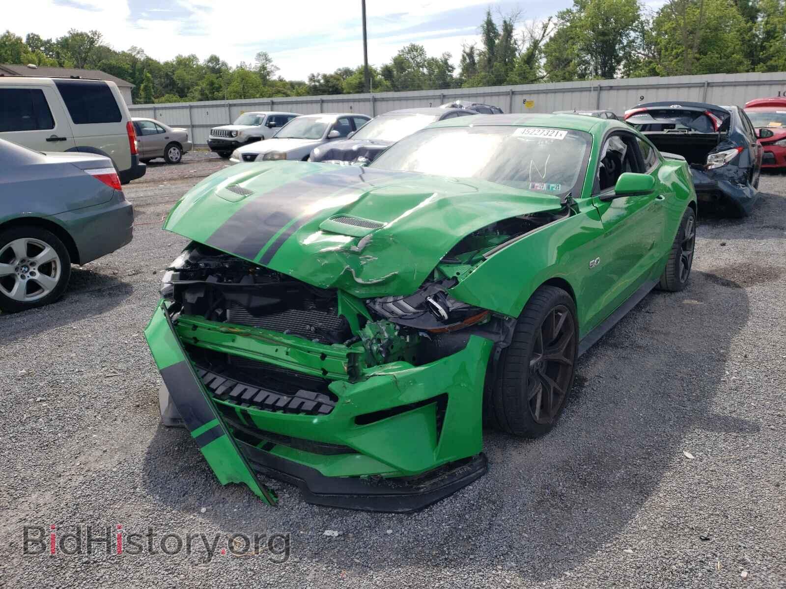 2019 FORD MUSTANG - VIN: 1FA6P8CF6K5152607 - Фото 2