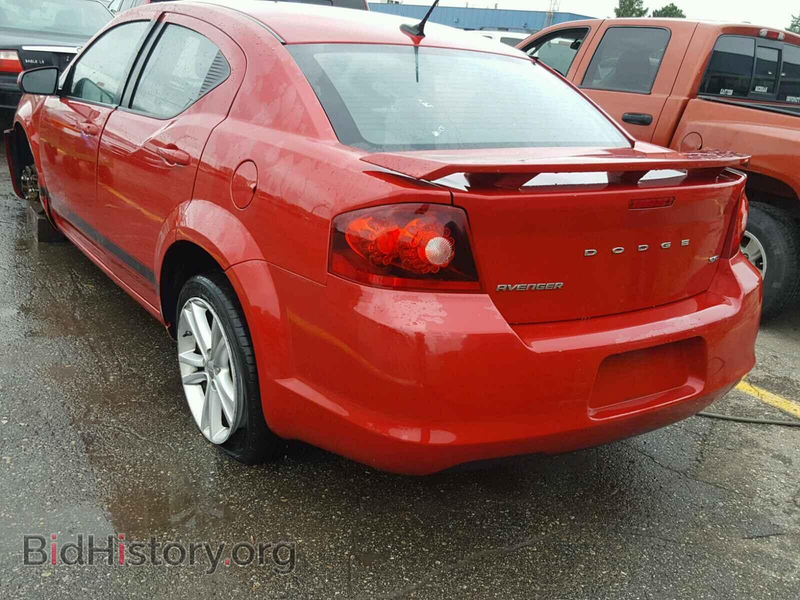 2013 DODGE AVENGER - VIN: 1C3CDZCB5DN713525 - Фото 3