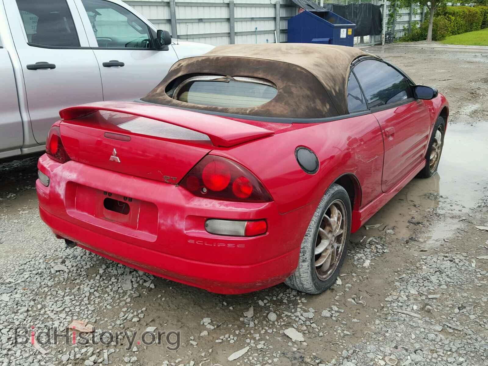 2001 MITSUBISHI ECLIPSE - VIN: 4A3AE85H31E143593 - Photo 4