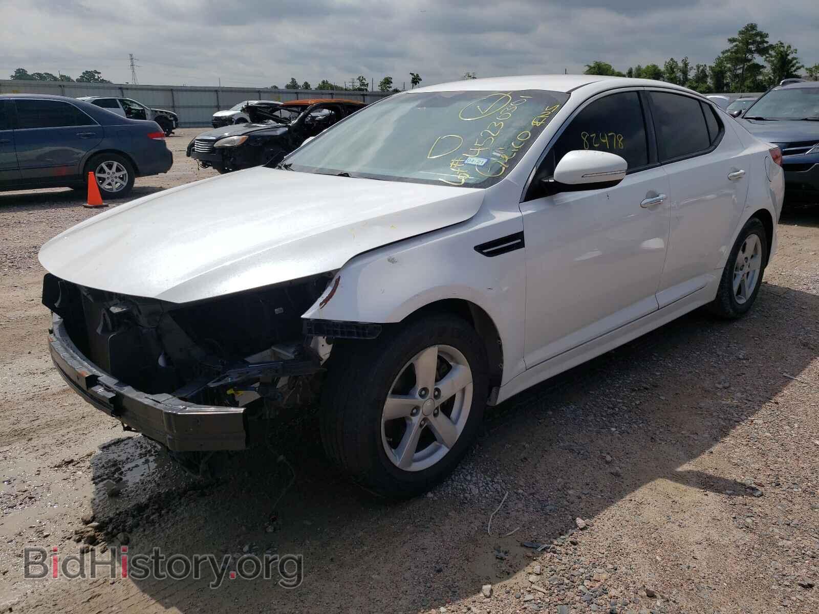 2015 KIA OPTIMA - VIN: KNAGM4A76F5594088 - Фото 2