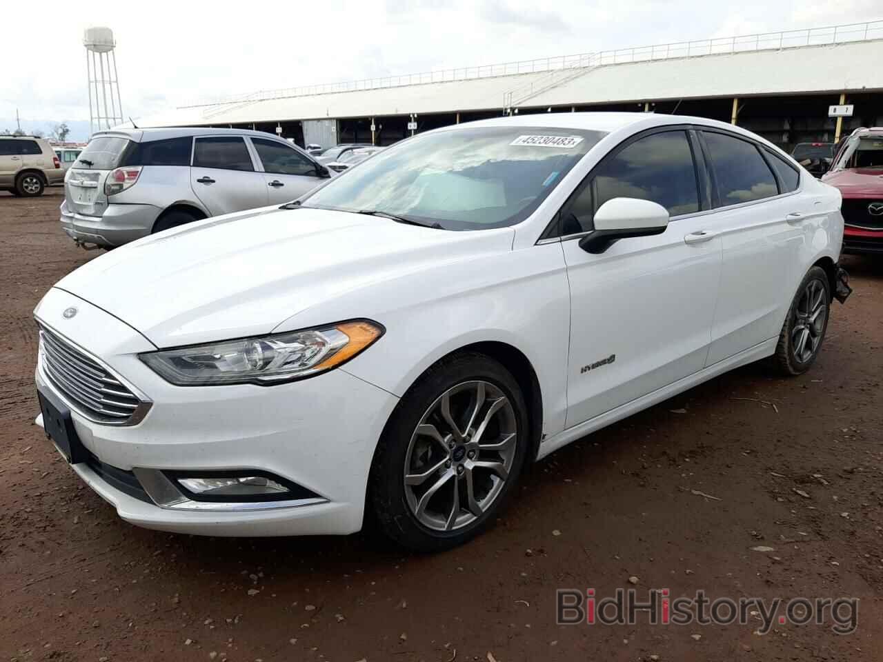 Photo 3FA6P0LU3HR286223 - FORD FUSION 2017