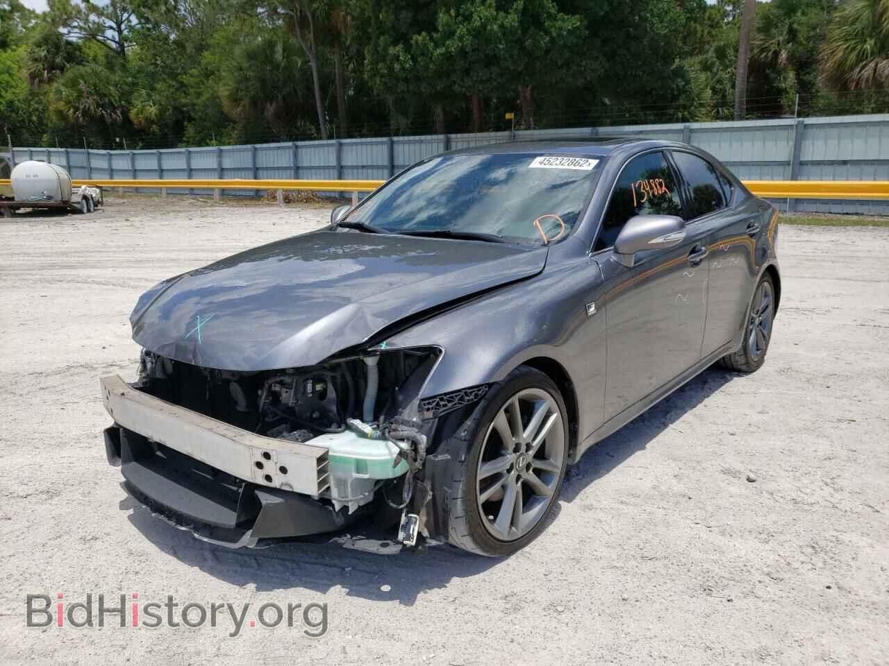 2012 LEXUS IS - VIN: JTHBF5C22C2102408 - Фото 2