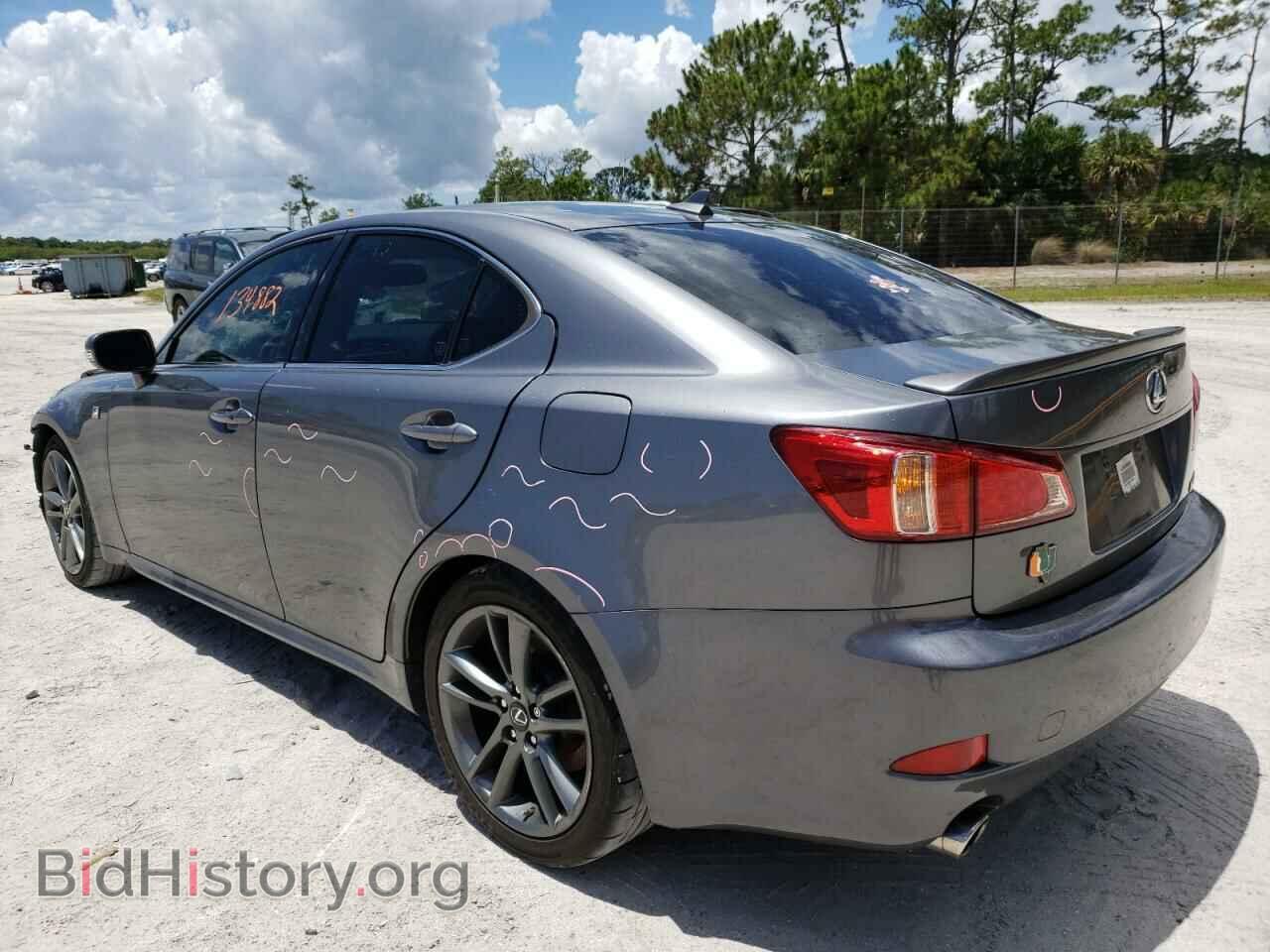2012 LEXUS IS - VIN: JTHBF5C22C2102408 - Фото 3