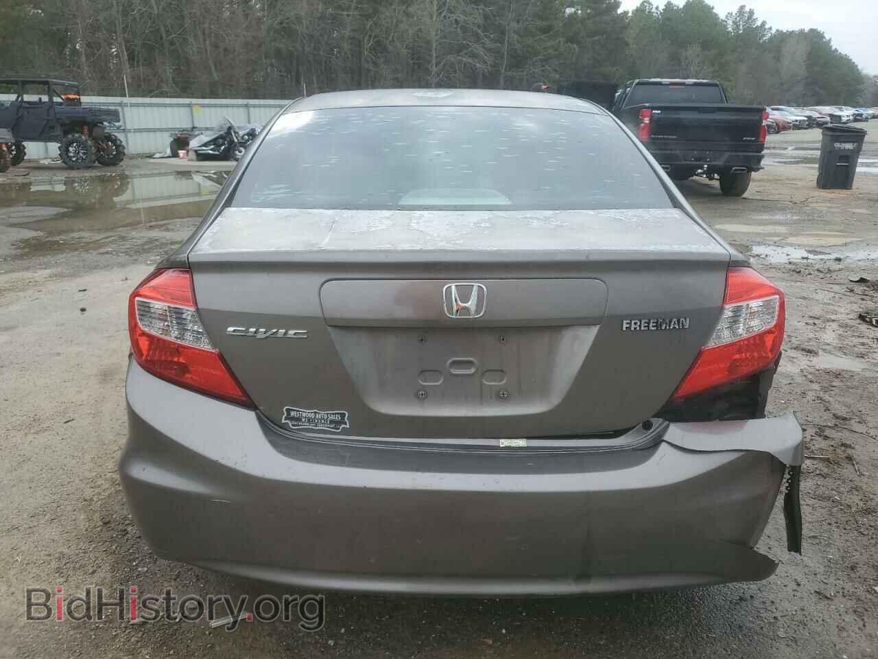 2012 HONDA CIVIC - VIN: 2HGFB2F86CH591837 - Фото 6