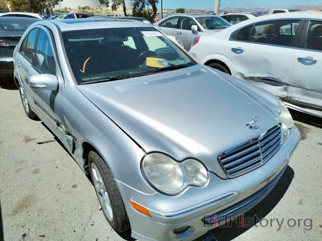 Photo WDBRF54H97F863288 - MERCEDES-BENZ C-CLASS 2007