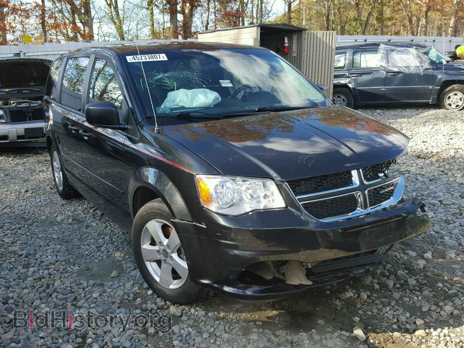 Photo 2C4RDGBG9DR542160 - DODGE CARAVAN 2013