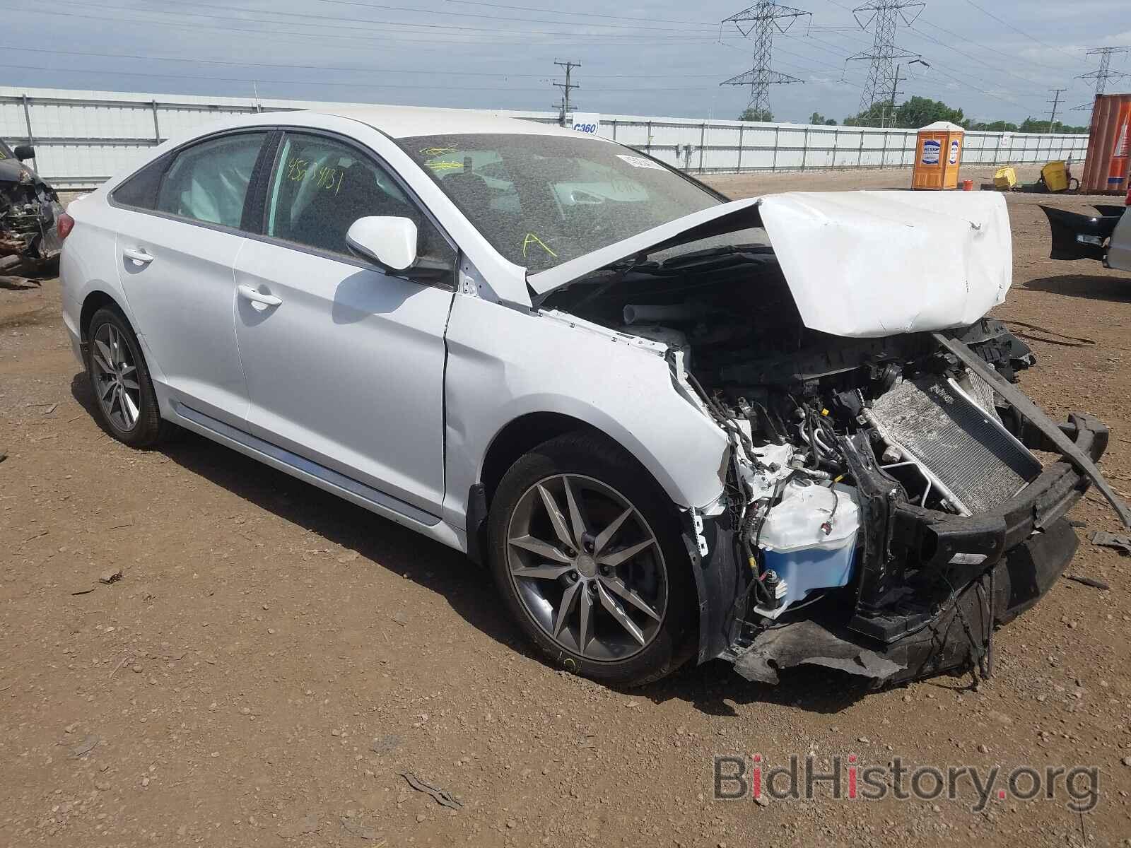 Photo 5NPE34AB4HH571283 - HYUNDAI SONATA 2017