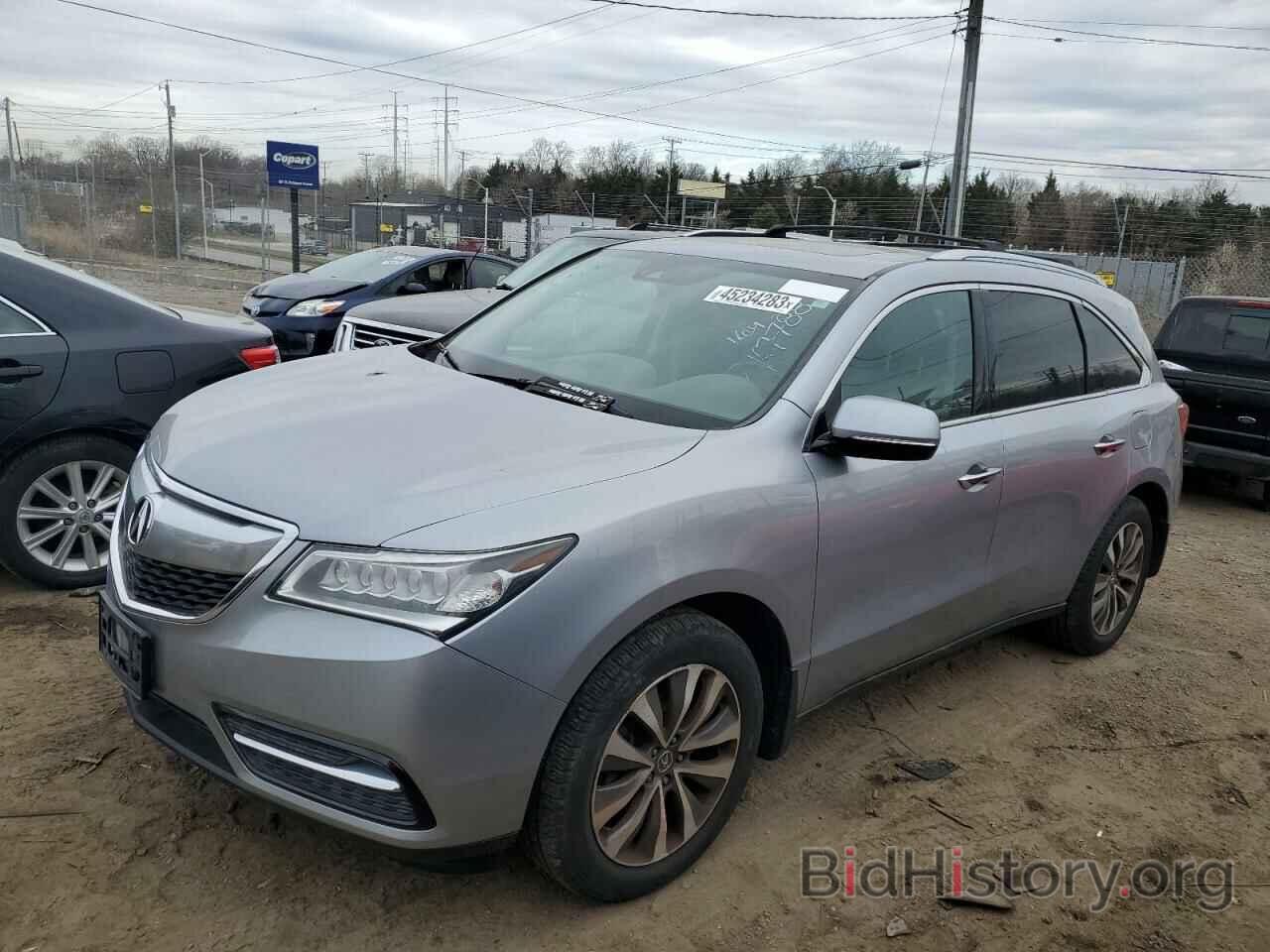 Фотография 5FRYD4H44GB035530 - ACURA MDX 2016