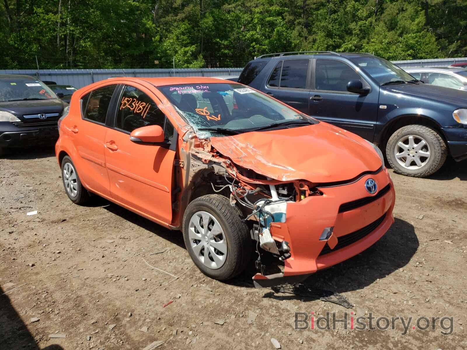 Photo JTDKDTB35D1049300 - TOYOTA PRIUS 2013