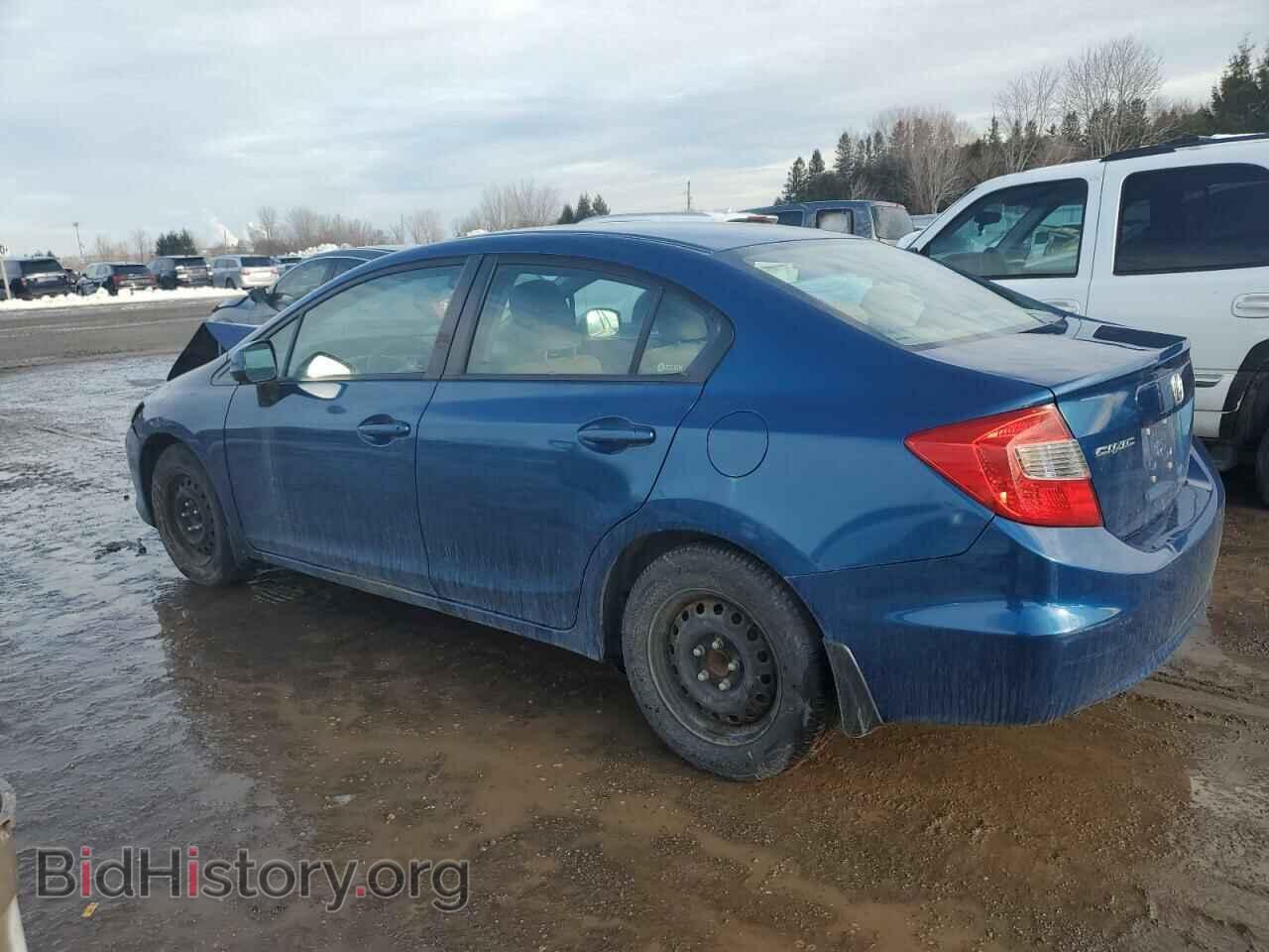 2012 HONDA CIVIC - VIN: 2HGFB2F47CH019639 - Фото 2