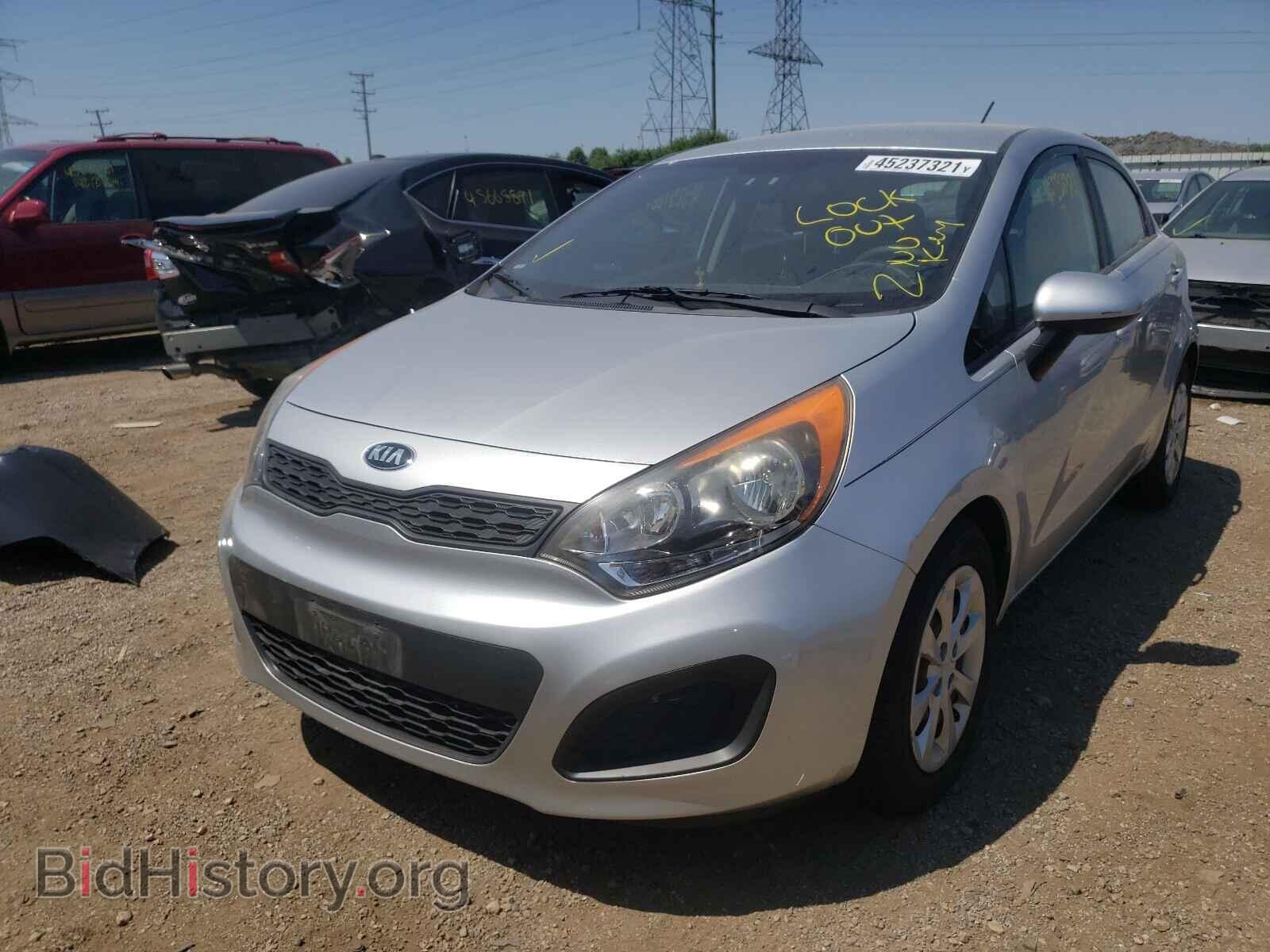 2013 KIA RIO - VIN: KNADM5A39D6164598 - Photo 2