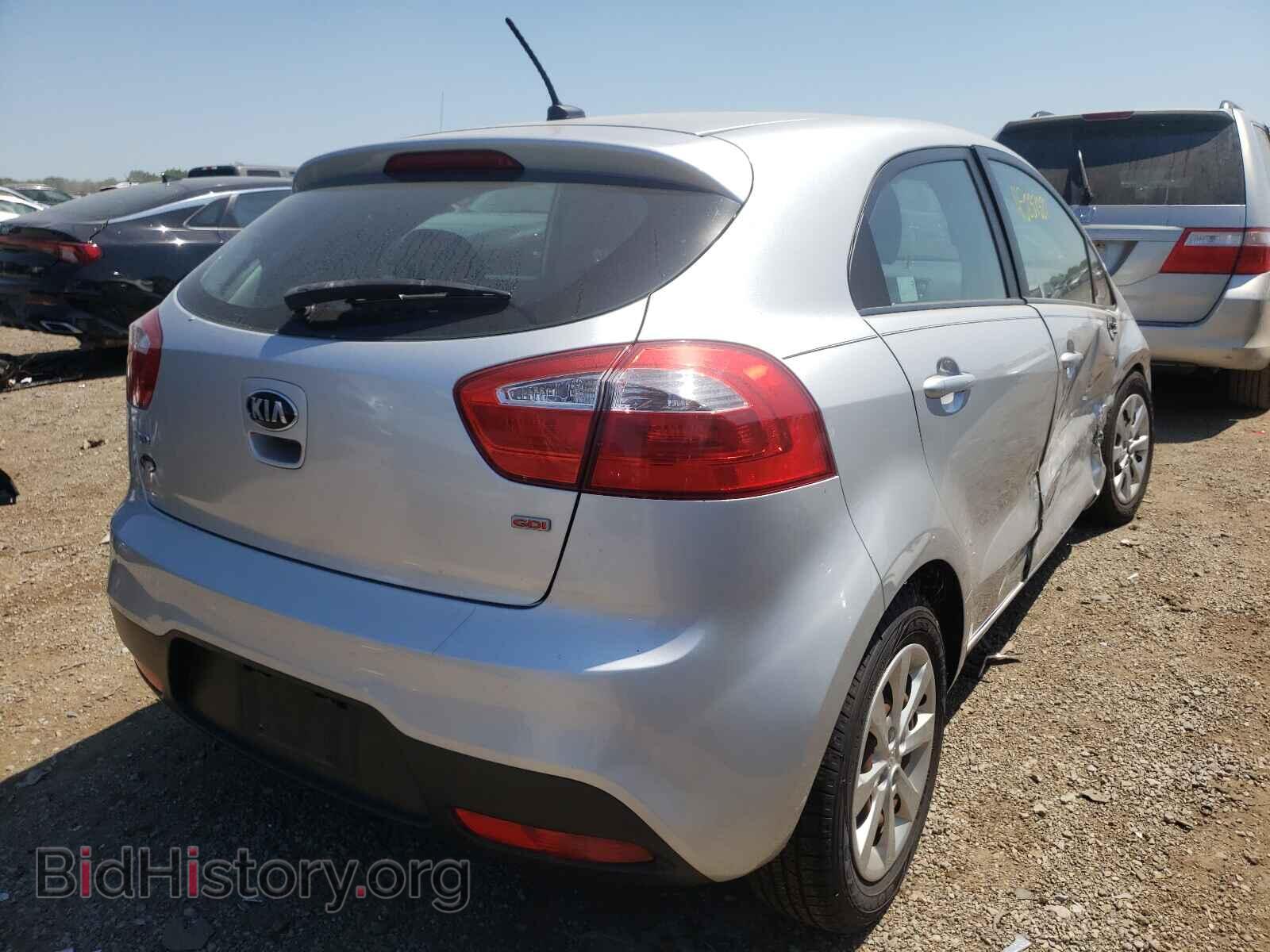 2013 KIA RIO - VIN: KNADM5A39D6164598 - Photo 4