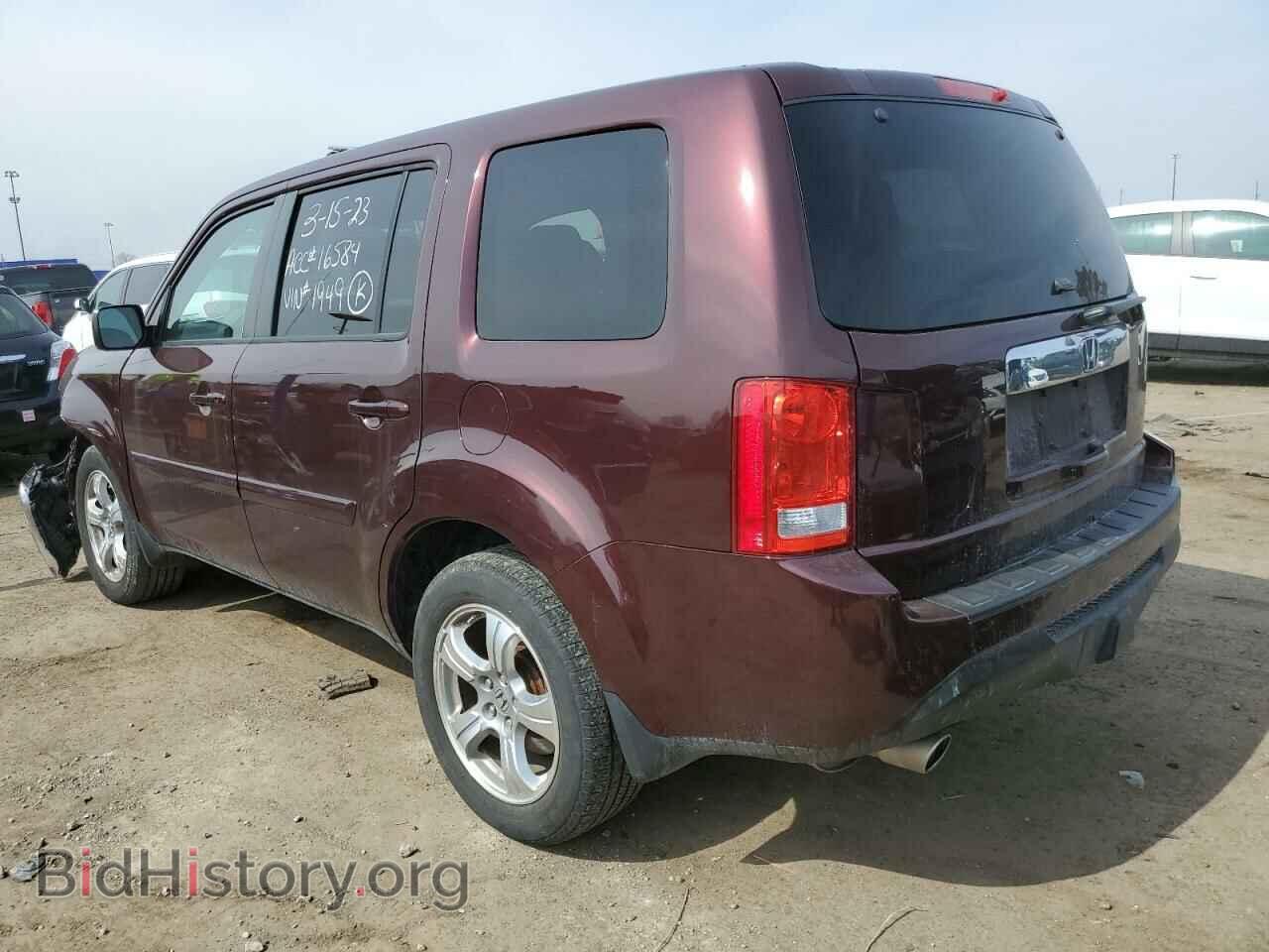 2013 HONDA PILOT - VIN: 5FNYF4H56DB061949 - Фото 2