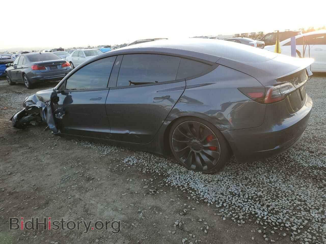 2022 TESLA MODEL 3 - VIN: 5YJ3E1EC4NF127821 - Фото 2