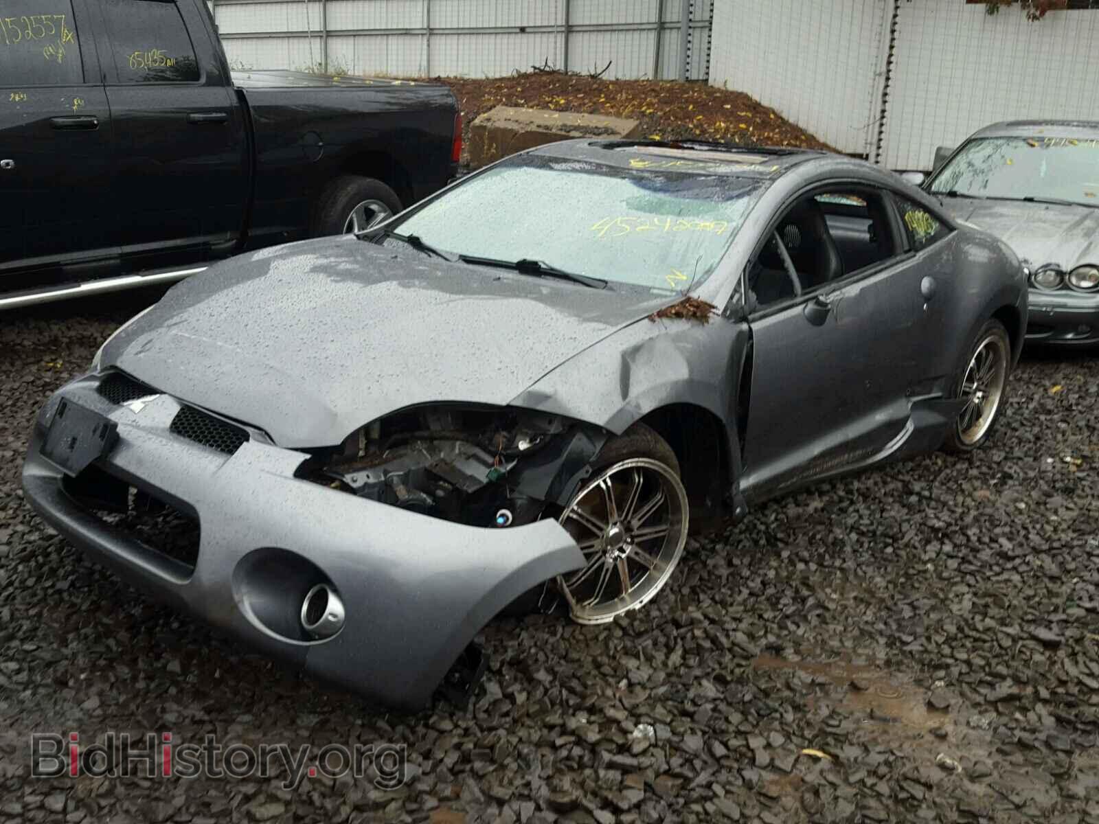 2006 MITSUBISHI ECLIPSE - VIN: 4A3AK34T06E019144 - Фото 2