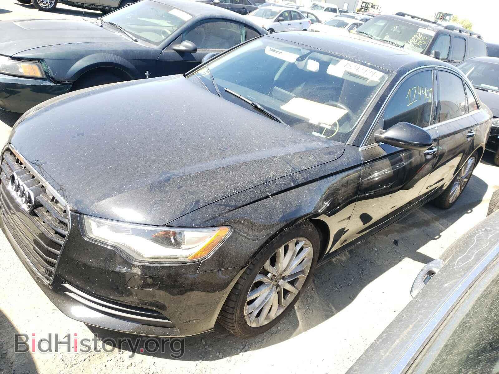 2013 AUDI A6 - VIN: WAUGFAFC1DN031736 - Фото 2