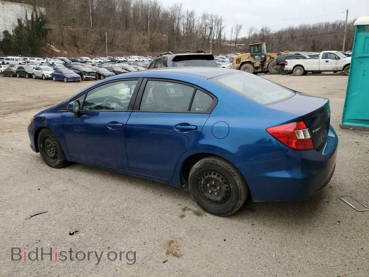 2012 HONDA CIVIC - VIN: 2HGFB2F54CH506368 - Фото 2