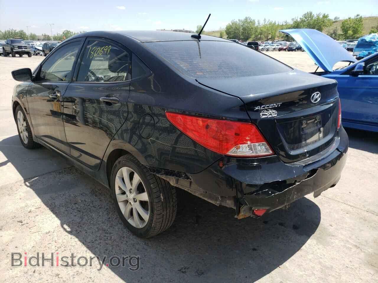 2012 HYUNDAI ACCENT - VIN: KMHCU4AE1CU049607 - Фото 3