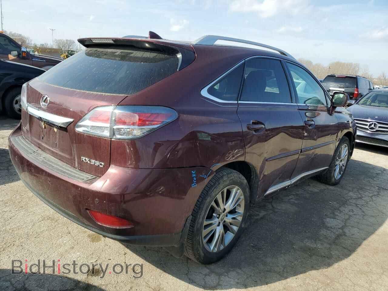 2014 LEXUS RX350 - VIN: 2T2BK1BA1EC233182 - Фото 3