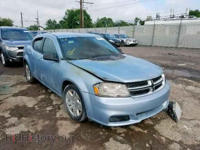 Фотография 1C3CDZAB7DN753334 - DODGE AVENGER 2013