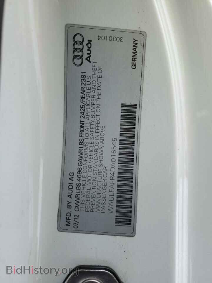 2013 AUDI A5 - VIN: WAULFAFR4DA016545 - Photo 12