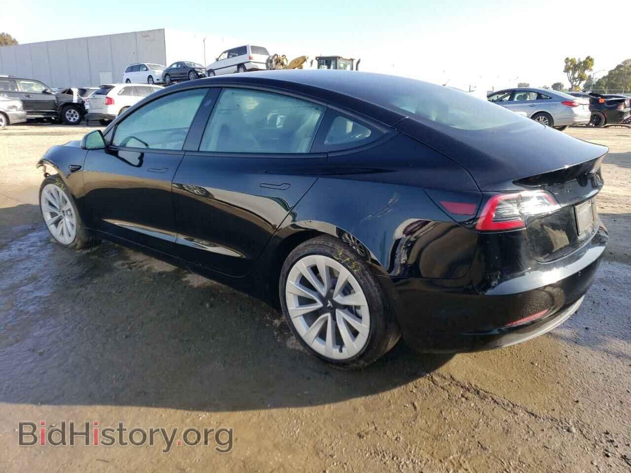 2022 TESLA MODEL 3 - VIN: 5YJ3E1EA2NF185196 - Фото 2