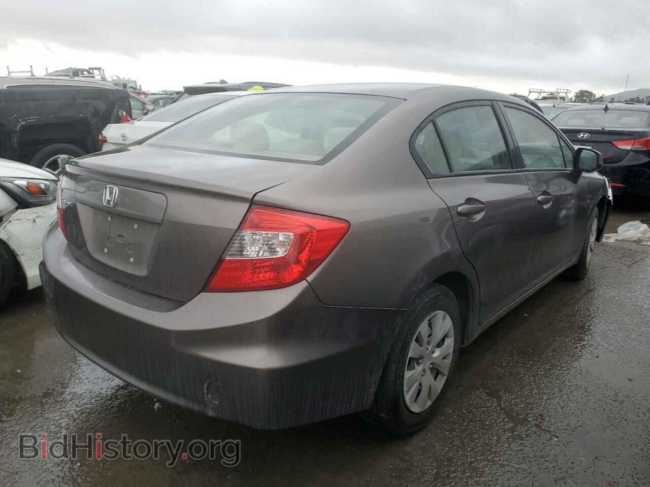 2012 HONDA CIVIC - VIN: JHMFB2F50CS004690 - Фото 3