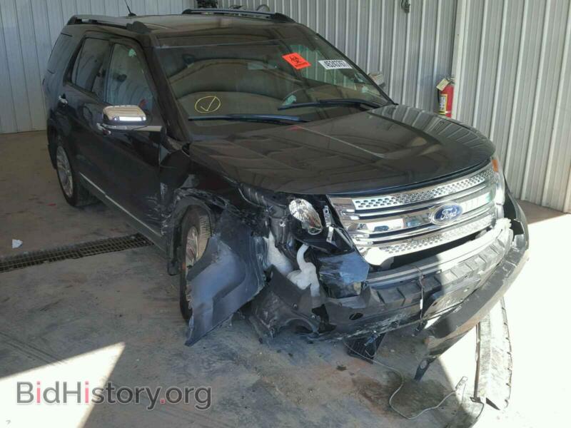 2013 Ford EXPLORER (VIN 1FM5K8D87DGB60318) — photo 1 of 10, Copart, damage: front end