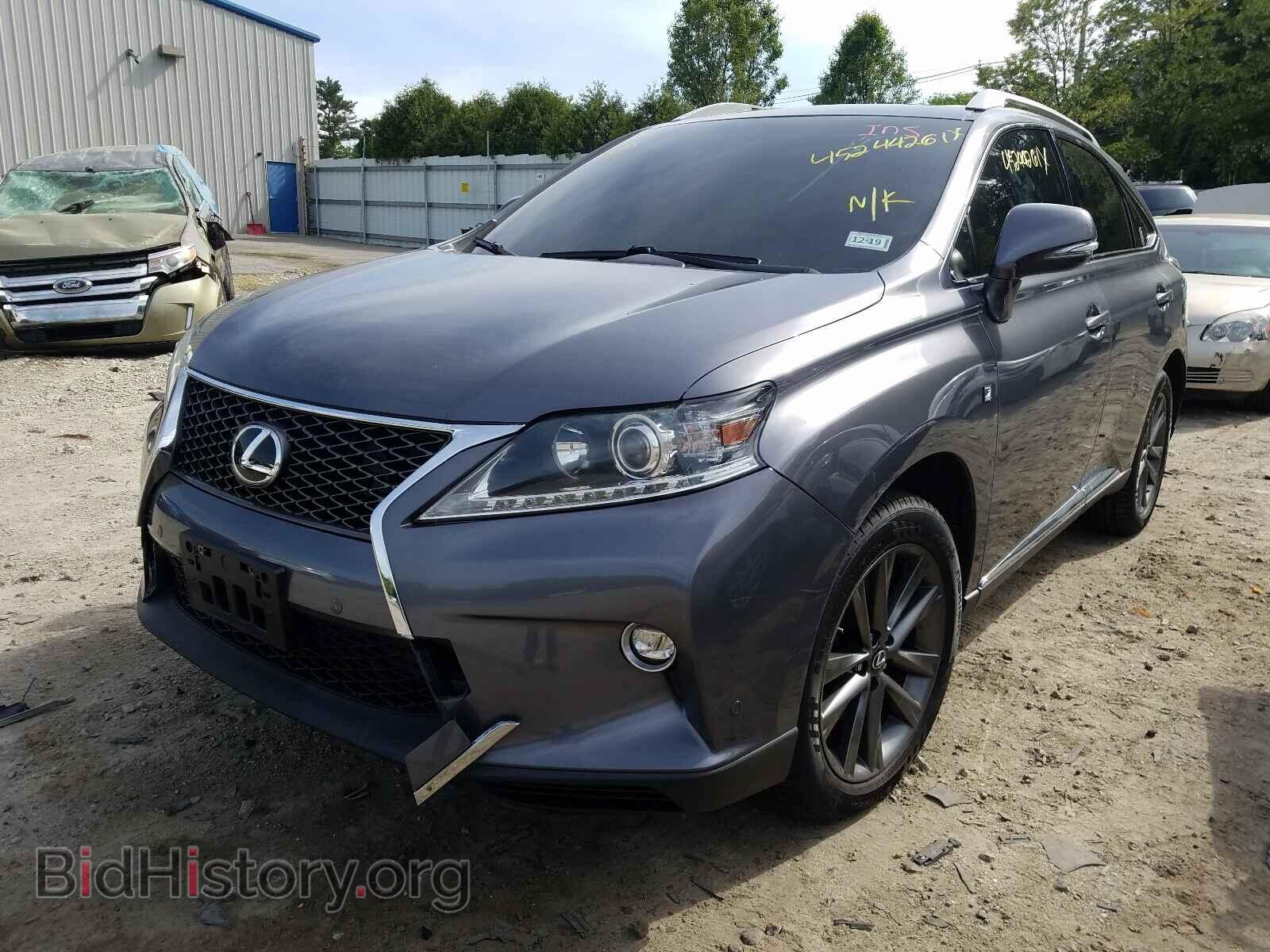 2015 LEXUS RX350 - VIN: 2T2BK1BAXFC301822 - Фото 2
