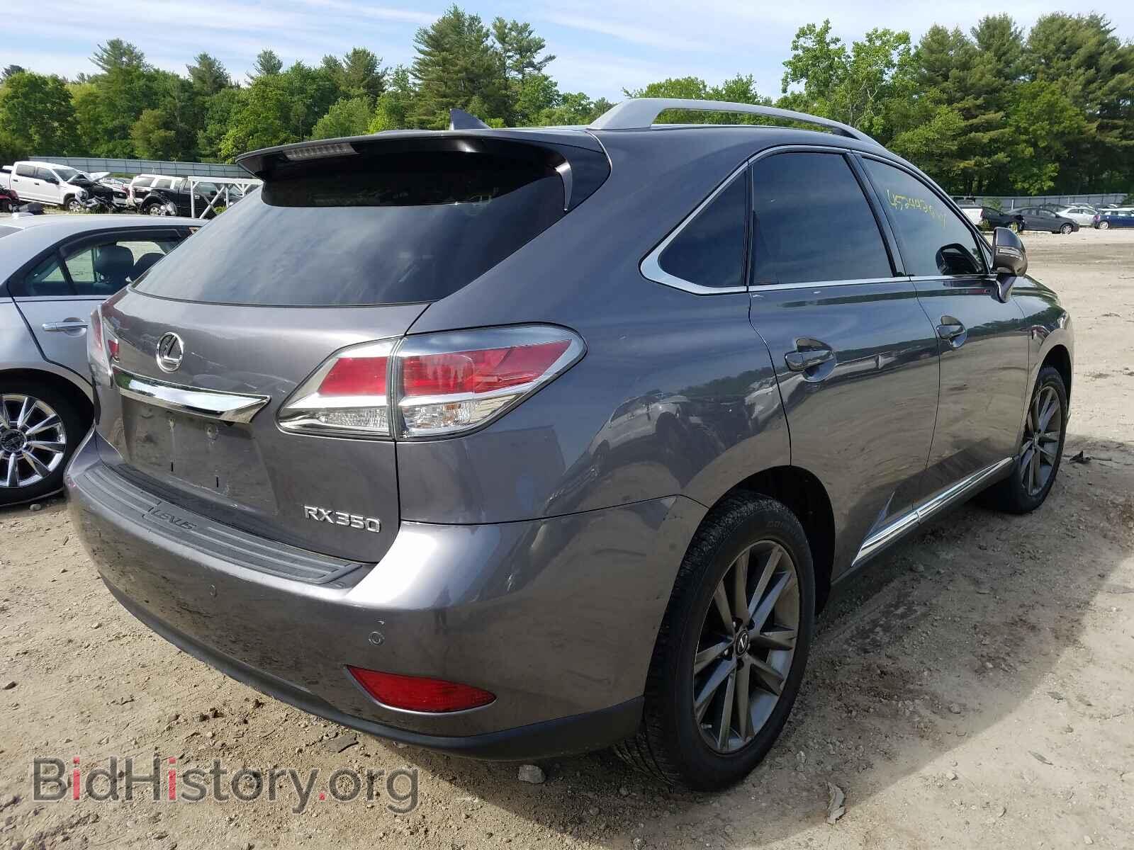2015 LEXUS RX350 - VIN: 2T2BK1BAXFC301822 - Фото 4