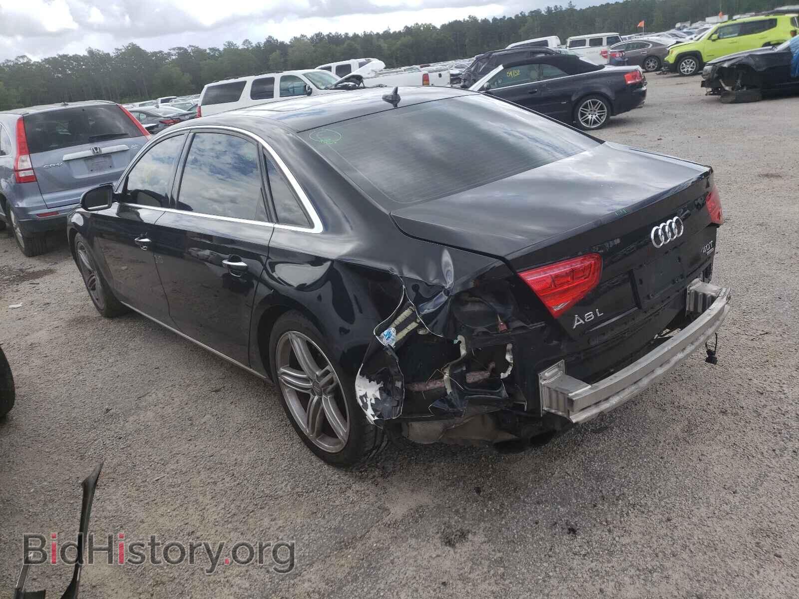 2013 AUDI A8 - VIN: WAUR2AFD3DN015891 - Фото 3
