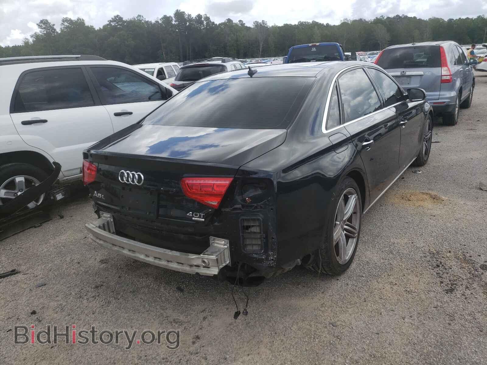 2013 AUDI A8 - VIN: WAUR2AFD3DN015891 - Фото 4