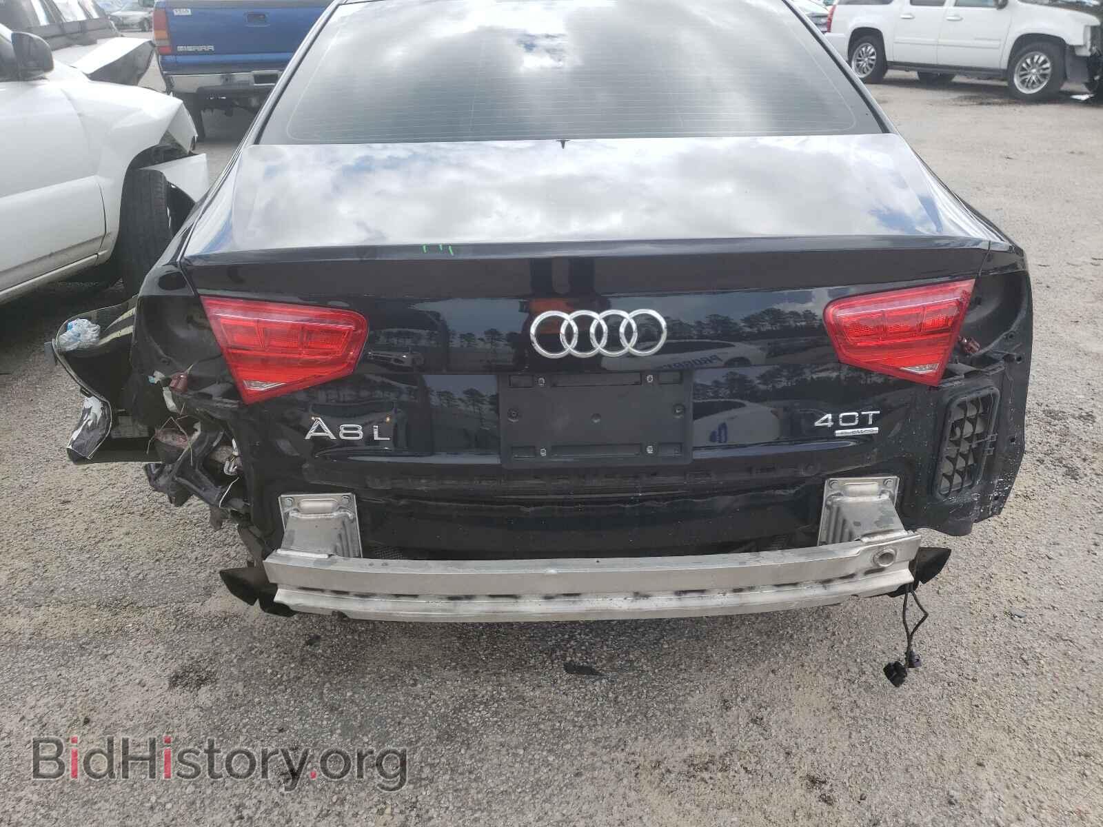 2013 AUDI A8 - VIN: WAUR2AFD3DN015891 - Фото 9