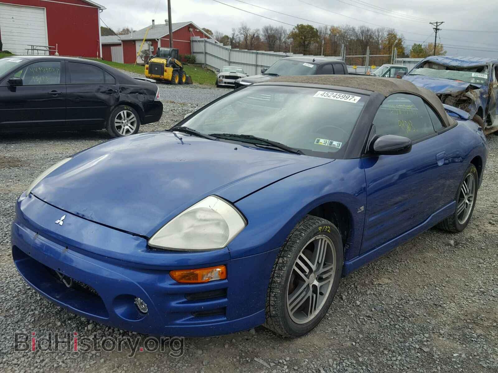 2005 MITSUBISHI ECLIPSE - VIN: 4A3AE75H15E021962 - Фото 2